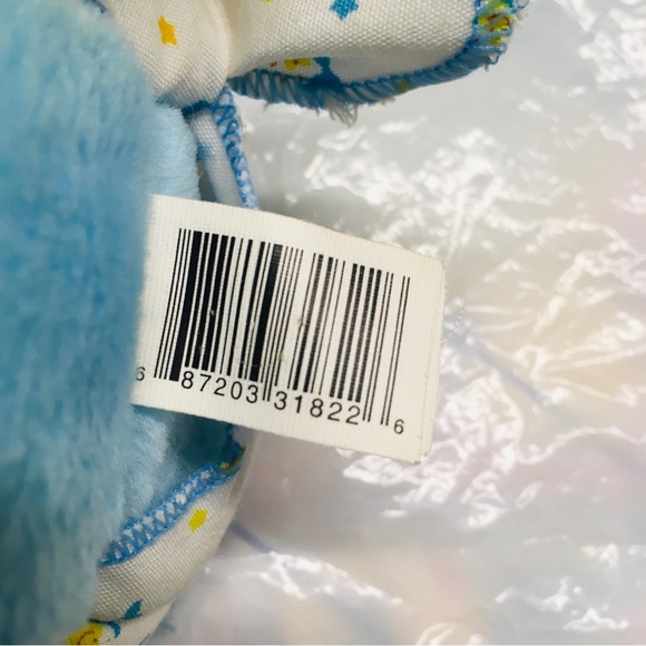 SOLD OUT ———- ORIGINAL CARE BEAR BABY TUGS 11" Blue Plush Kenner RARE Vintage - Picture 10 of 11